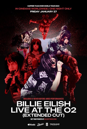 Billie Eilish Live at the O2 poster