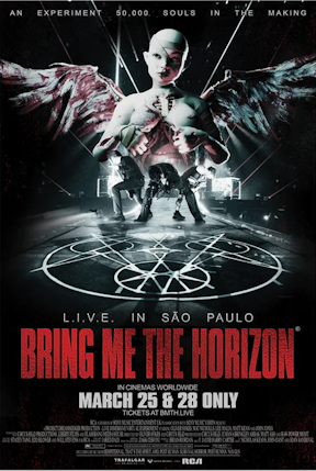 Bring Me The Horizon Live at the O2 poster